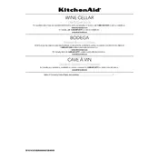 KitchenAid KUWL204ESB Wine Cellar manual cover