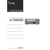 Icom IC-R8500 Receiver manual cover