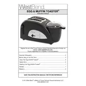 West Bend L5769B TEM500W Toaster manual cover