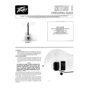 Peavey Nitro I Guitar manual cover