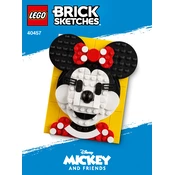 LEGO Minnie Mouse 40457 Construction Set manual cover