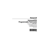 Honeywell CT2095 Thermostat manual cover