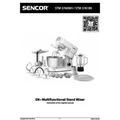 Sencor STM 3760WH Mixer manual cover