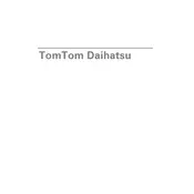 TomTom Daihatsu Navigation System manual cover