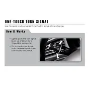 Acura ILX Tech One-Touch Directional Signal 2015 Sedan manual cover