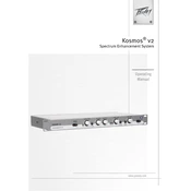 Peavey Kosmos V2 Amplifier manual cover