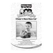 Fisher Price Mattel Little People Race Car 77978 Toy manual cover