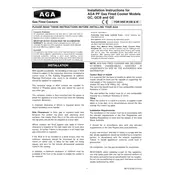 AGA GCB PF Cooker manual cover