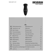 Severin SM 3590 Frother manual cover