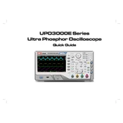 UNI-T UTD1000C Oscilloscope manual cover