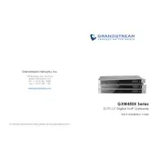 Grandstream GXW4501 VoIP Gateway manual cover