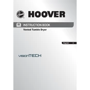 Hoover VTV 591NC-80 manual cover