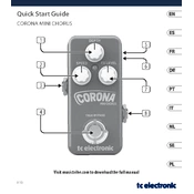 TC Electronic CORONA MINI CHORUS manual cover