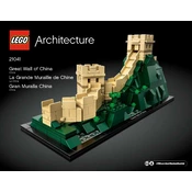 LEGO Great Wall of China 21041 Construction Set manual cover