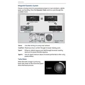 Acura RDX Driving Modes 2020 SUV manual cover