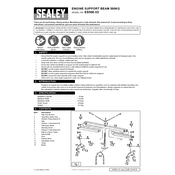 Sealey ES500.V2 Support Beam manual cover