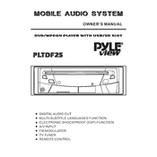 Pyle PLTDF25 Transmitter manual cover