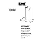 Rangemaster Falcon 110 Super Flat FHDSF1100BL C Stainless Steel manual cover