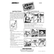 Davis Heave Ho 1470 Docking Line manual cover