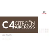 Citroën C4 Aircross 2013 SUV manual cover