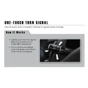 Acura RDX Tech One-Touch Directional Signal 2014 SUV manual cover