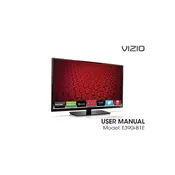 Vizio E390i-B1E TV manual cover