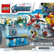 LEGO Avengers 76152-2 Construction Set manual cover