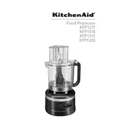 KitchenAid KFP1318 Food Processor manual cover