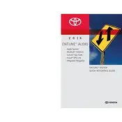 Toyota 4Runner Entune 2016 SUV manual cover