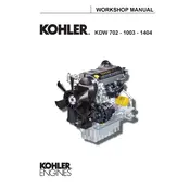 Kohler KDW702 Engine