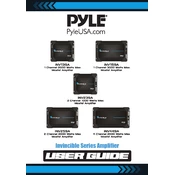 Pyle INV139A Amplifier manual cover