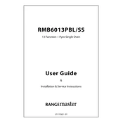 Rangemaster 13 Pyrolytic Single RMB6013PBL SS manual cover