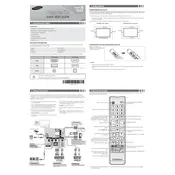 Samsung E533 Series TV manual cover