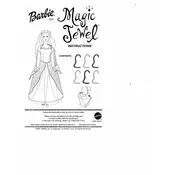 Barbie Mattel Magic Jewel 53987 Toy manual cover