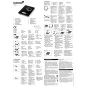 Korona 75435 Scale manual cover