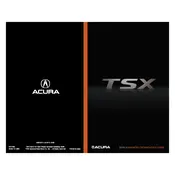 Acura TSX Sport Wagon 2014 Wagon manual cover