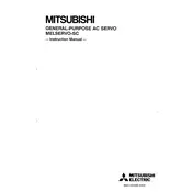 Mitsubishi MR-SC Servo manual cover