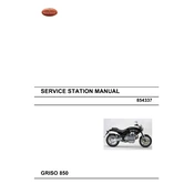 Moto Guzzi GRISO 850 Motorcycle manual cover