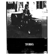 Toro Wheel Horse 32-12B5A1 Tractor manual cover