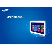 Samsung ATIV Tab 3 XE300TZC-K01US Tablet manual cover