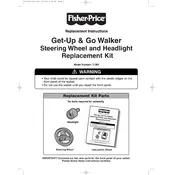 Fisher Price Mattel Get Up and Go Walker 71207 Toy manual cover