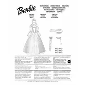 Barbie Mattel Rapunzel African American 55533 Toy manual cover