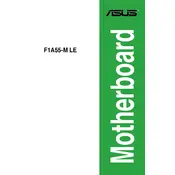 ASUS F1A55-M LE Motherboard manual cover