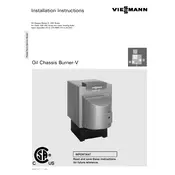 Viessmann Vitola 200 Oil Chassis Burner-V Boiler manual cover