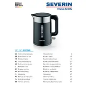 Severin WK 9265 Kettle manual cover