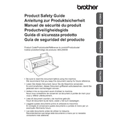 Brother SDX135PRO manual cover