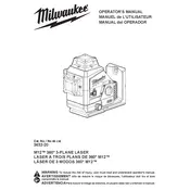 Milwaukee M12 360 3632-20 Laser manual cover