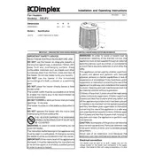 Dimplex DEUF2 Heater manual cover