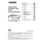 Olympus E-PL9 IM008 manual cover