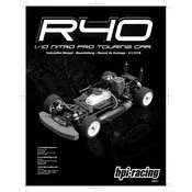 HPI Racing R40 12820 Race Kit manual cover